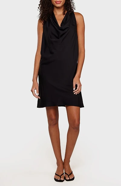Cowl Neck Minidress
