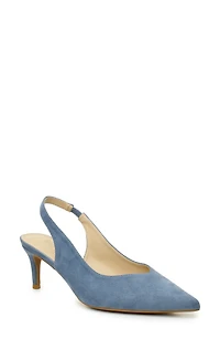 V-Cut Slingback Pump