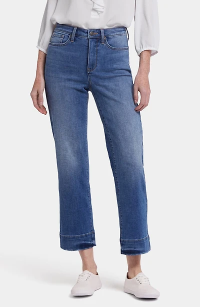 Bailey Relaxed Ankle Straight Leg Jeans