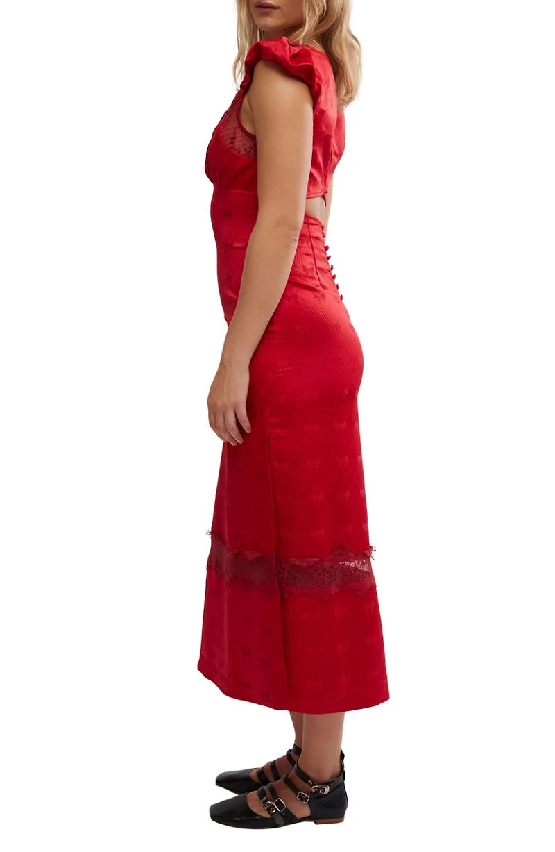 Foolish Heart Midi Dress