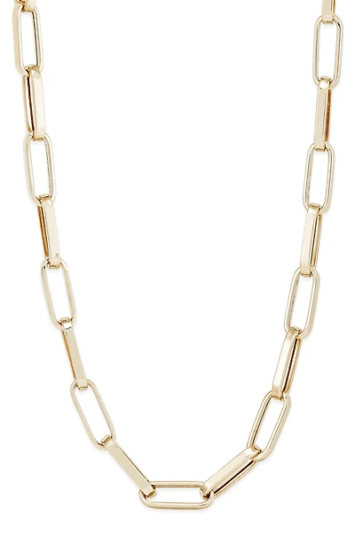 Paper Clip Chain Necklace