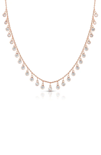 Cubic Zirconia Charm Necklace
