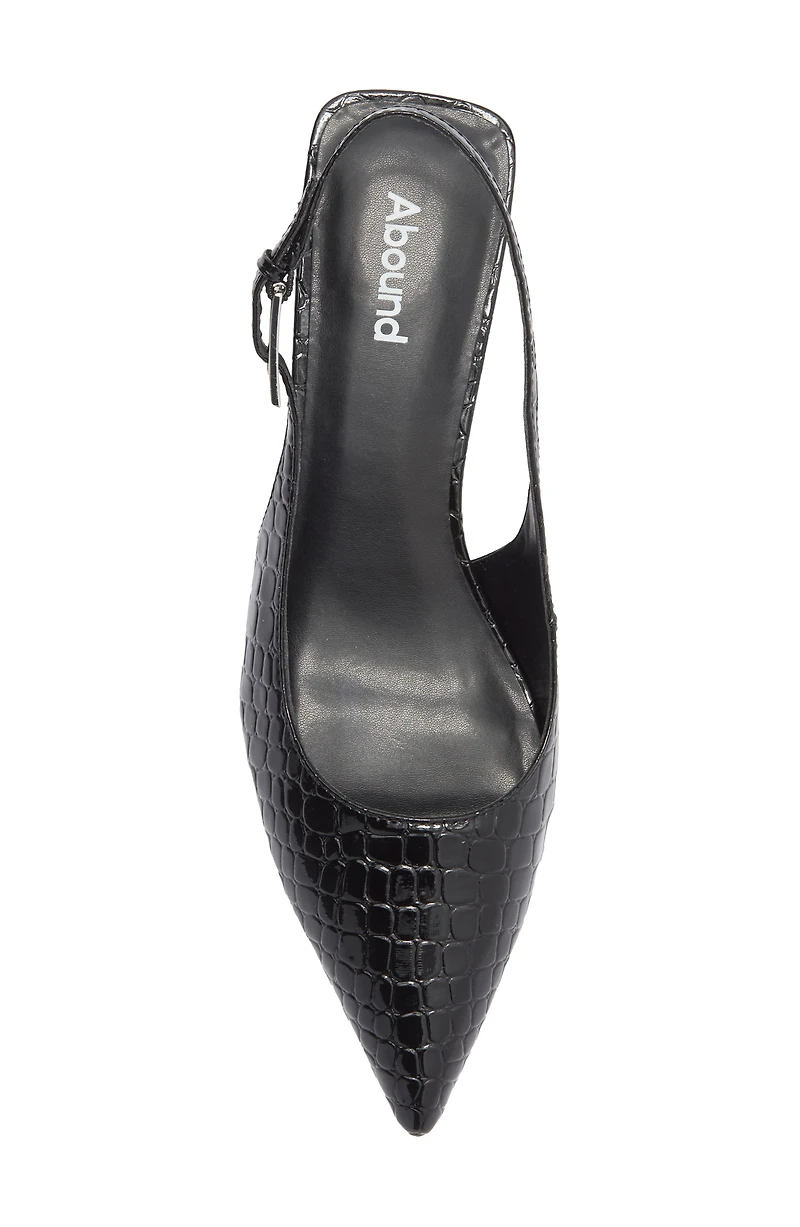 Lidia Slingback Kitten Heel Pump