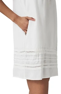 Catalina Linen Blend Minidress