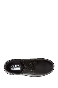 Service Faux Leather Derby - Wide Width Available