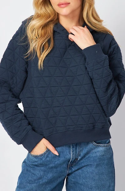 Quilted Hoodie