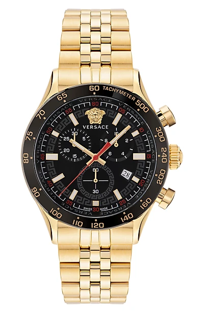 Hellenyium Chronograph Bracelet Watch, 44mm
