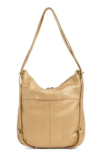 Merrin Convertible Leather Shoulder Bag