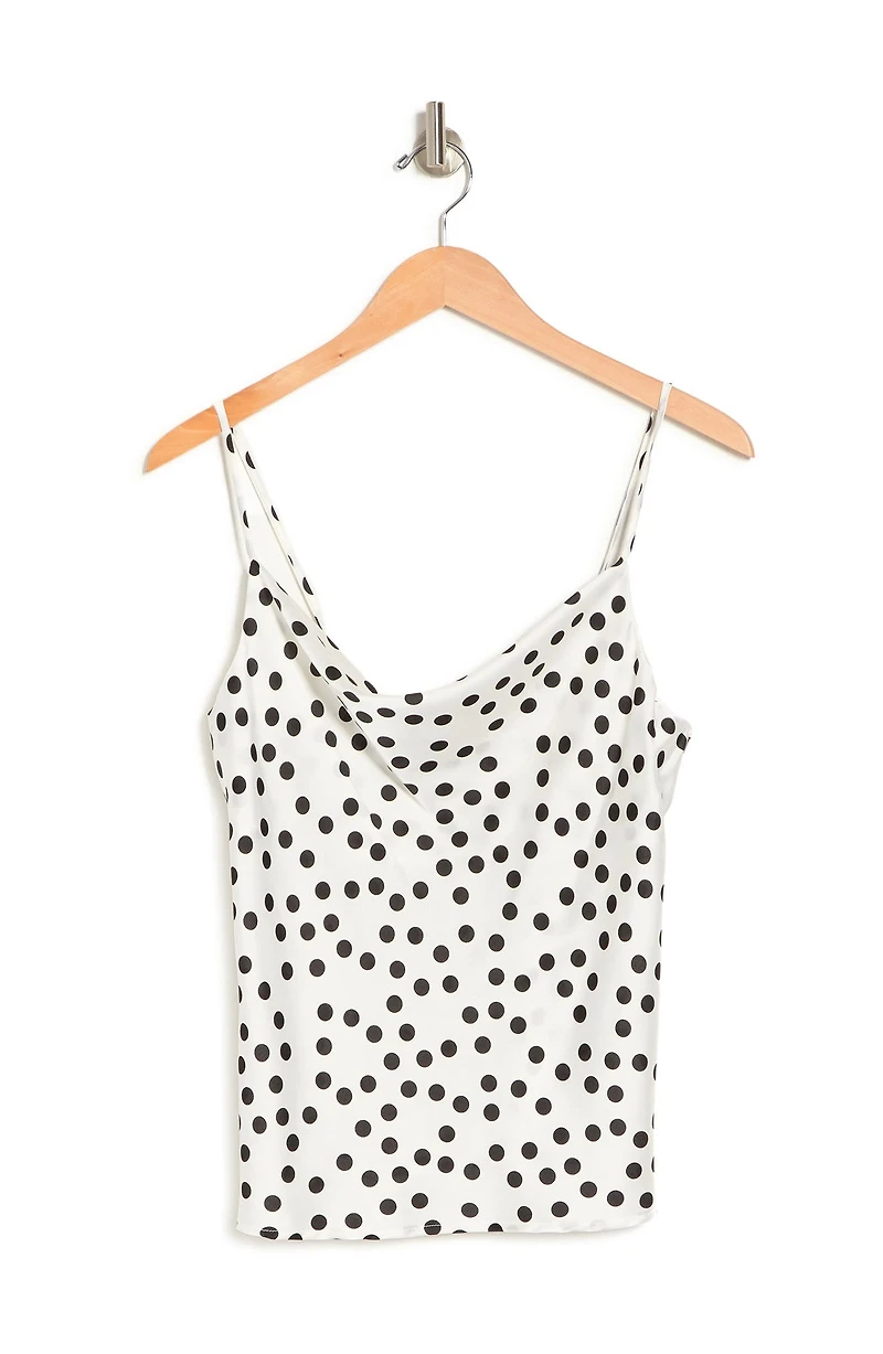 Sleeveless Cowl Neck Tank