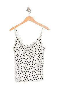 Sleeveless Cowl Neck Tank