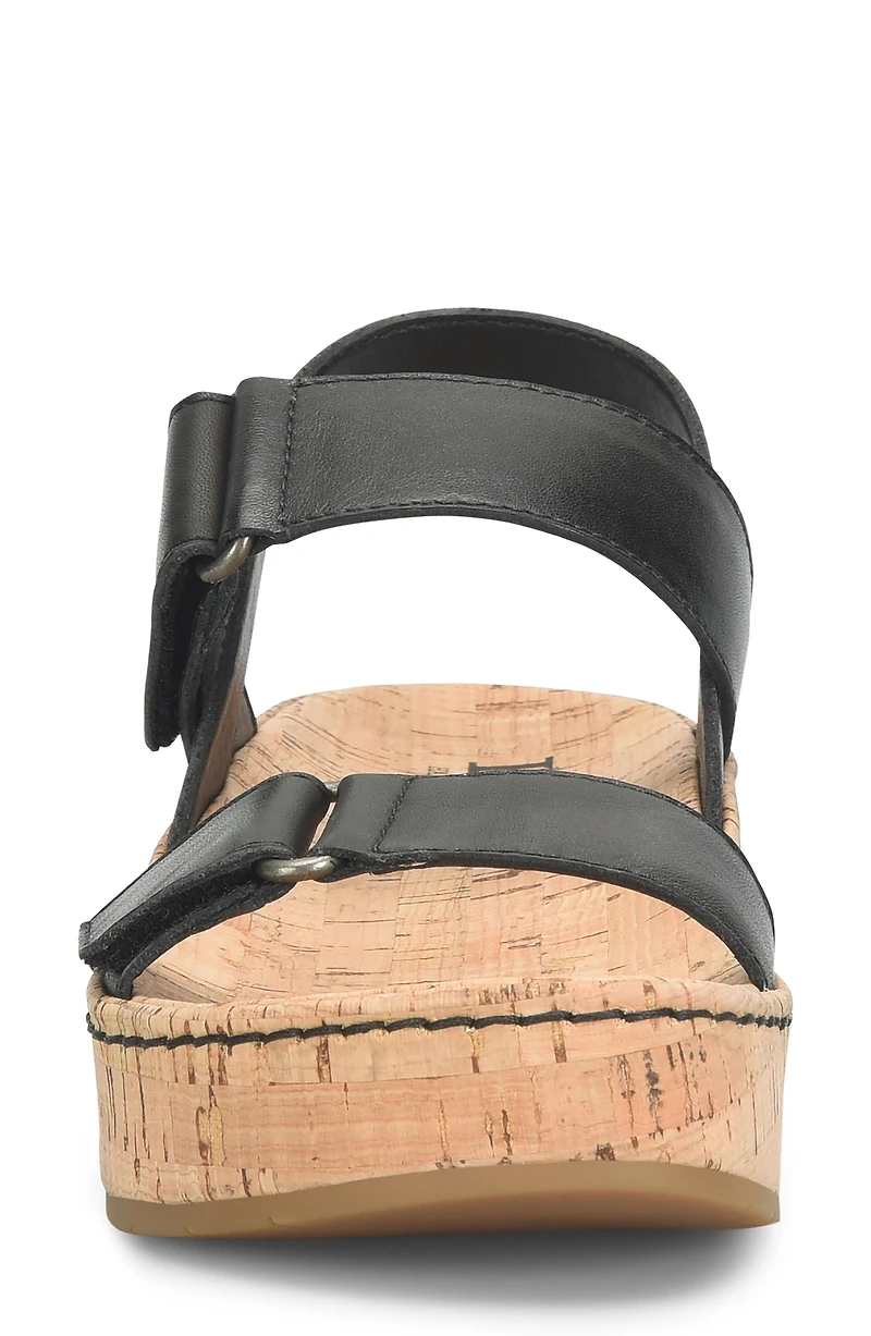 Sloan Quarter Strap Platform Sandal