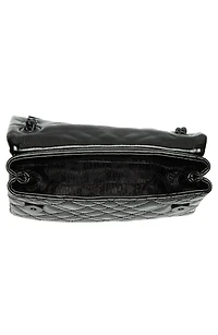 Mini Brixton Drench Patent Leather Shoulder Bag