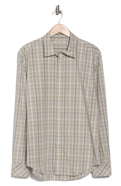 Franc Plaid Cotton Button Up Shirt