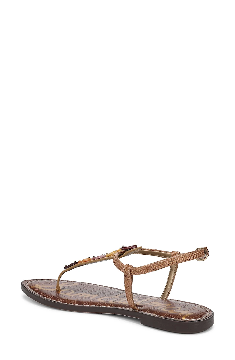 Gigi Stone Ankle Strap Sandal