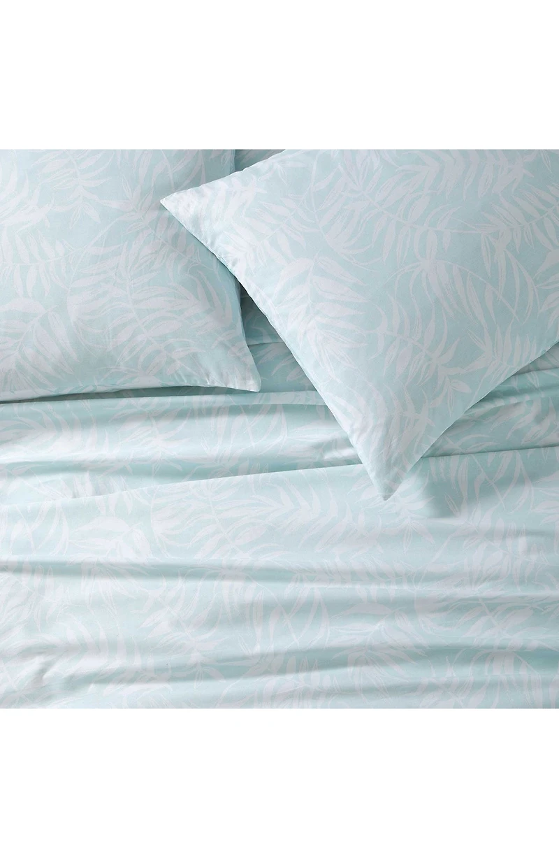 Art of Palms Cotton Duvet Cover Set