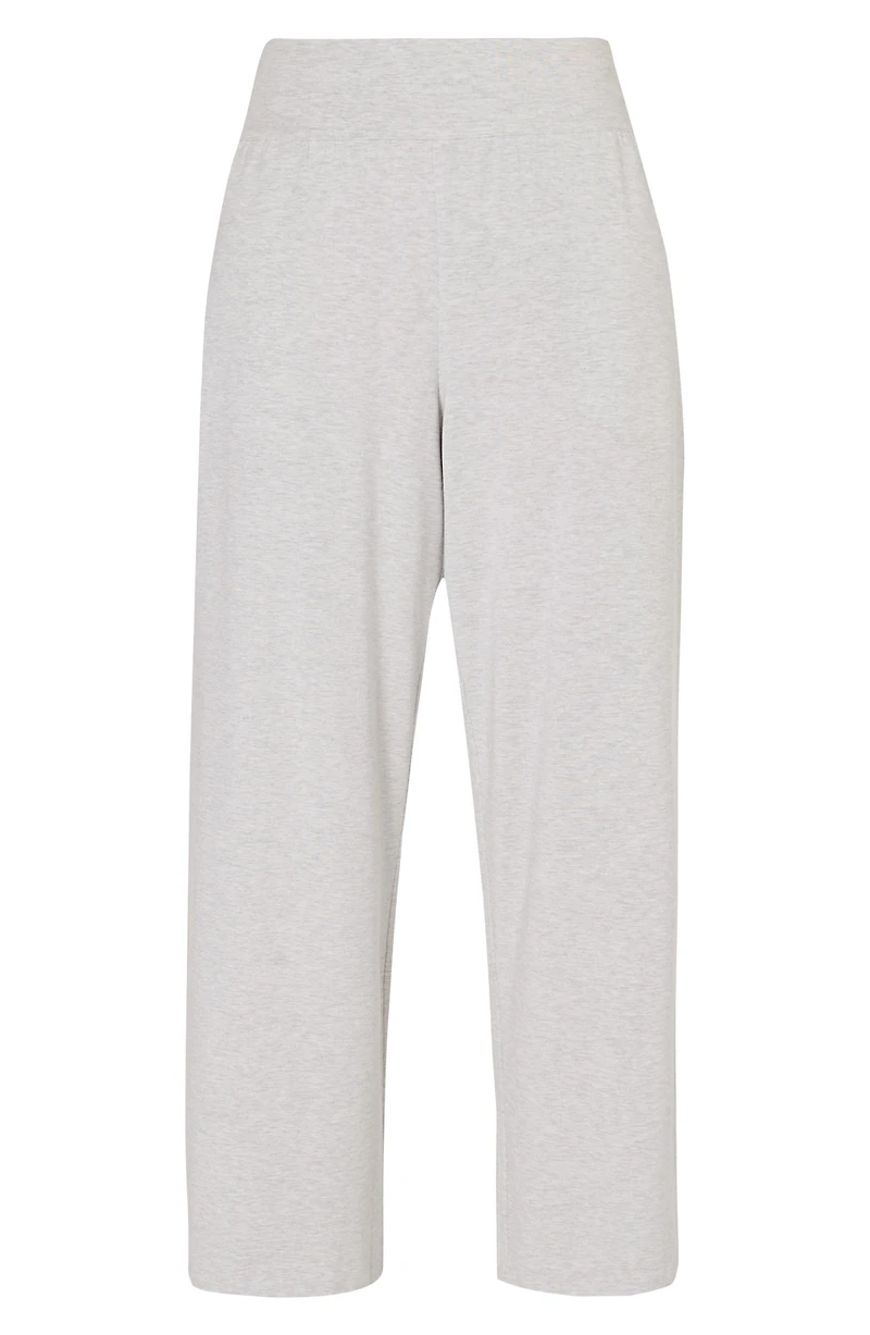 Stretch Modal Knit Wide Leg Pants