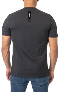 Stretch Cotton Graphic Logo Tee