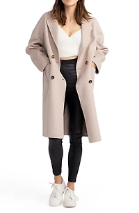 Amnesia Oversized Wool Blend Coat