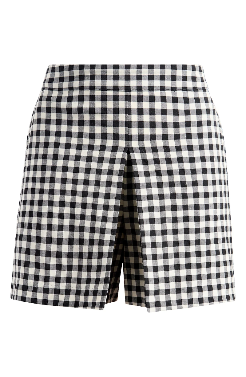 Gingham Miniskort