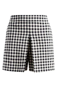 Gingham Miniskort