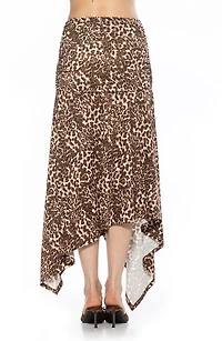 Kennedy Ruched Slit Maxi Skirt