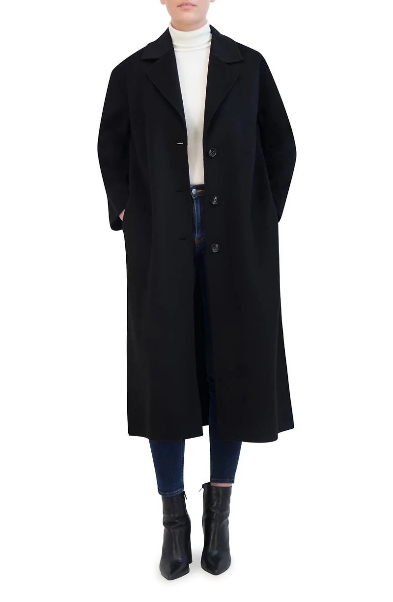 Double Faced Wool Refer Coat