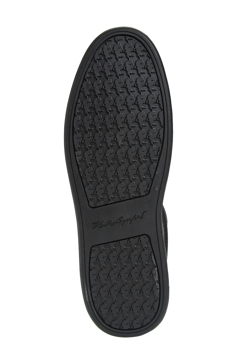 Perforated Logo Sneaker