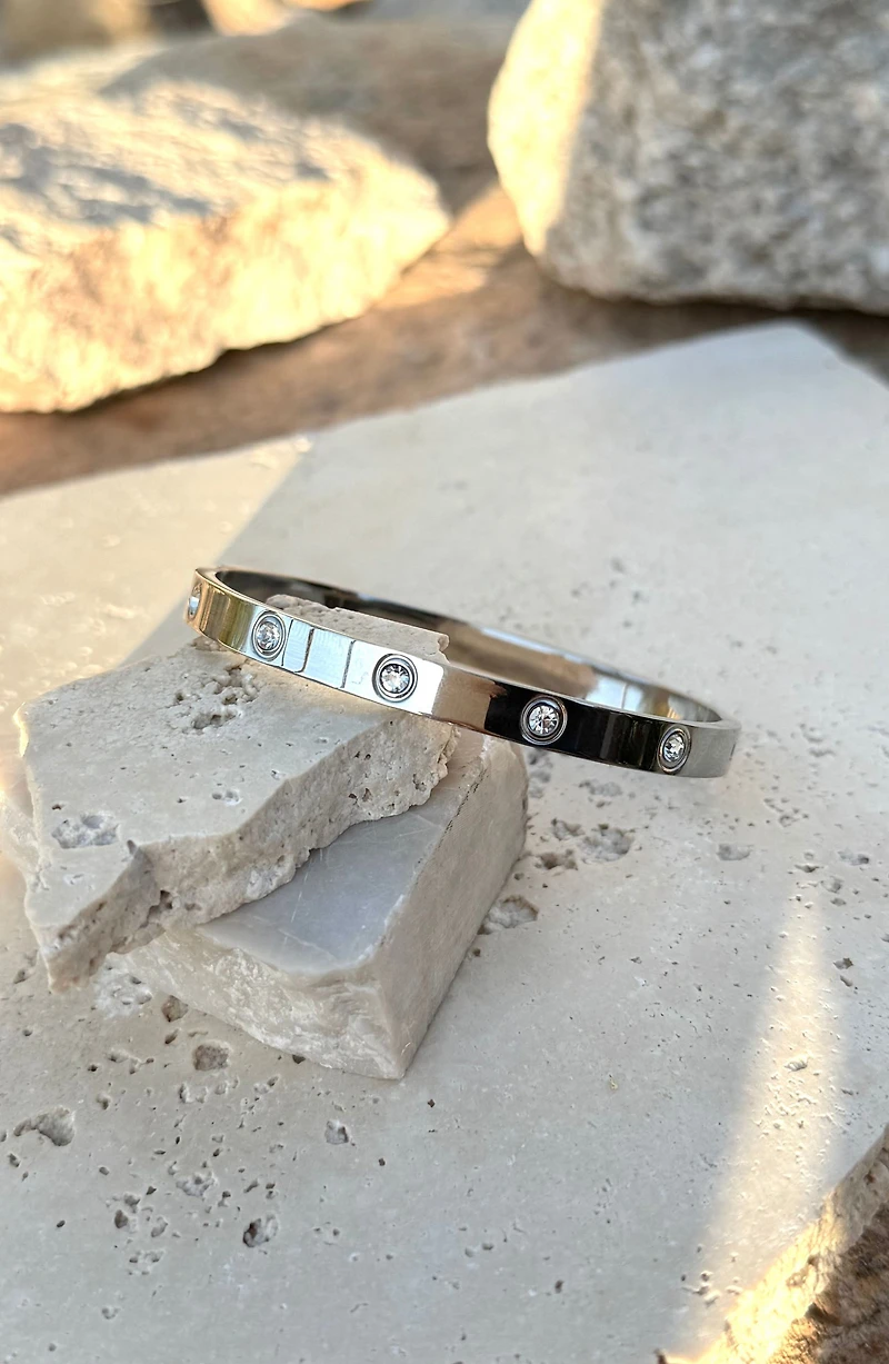 CZ Bangle Bracelet