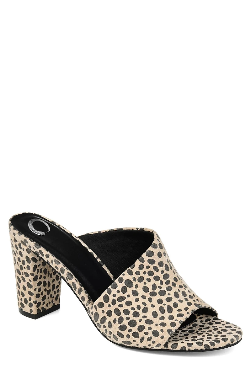 Allea Block Heel Mule - Wide Width