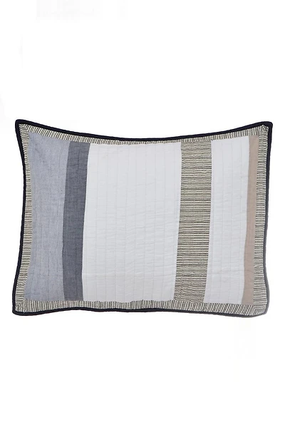 'Tideway' Quilted Standard Sham