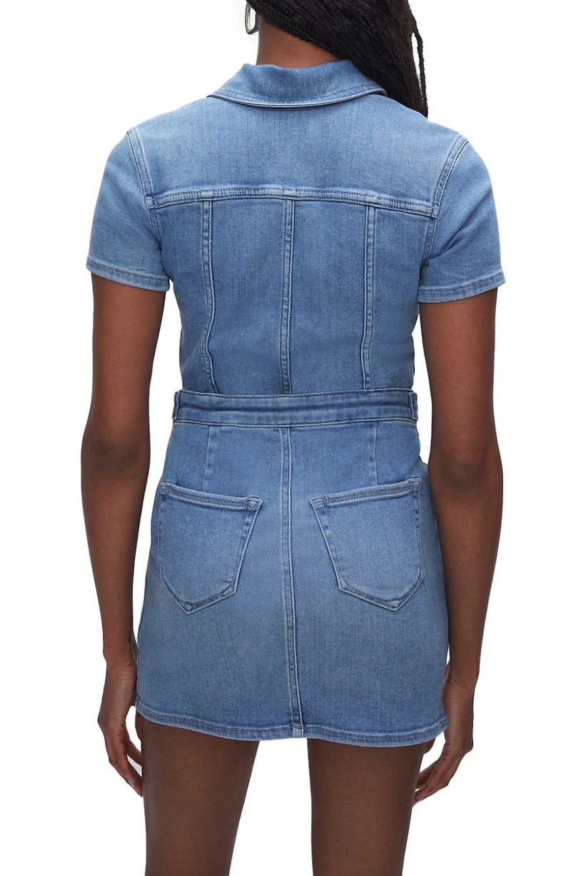 Fit for Success Denim Utility Dress