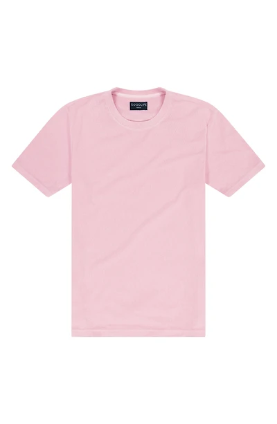 Terry Cloth Split Hem T-Shirt