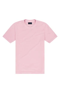Terry Cloth Split Hem T-Shirt