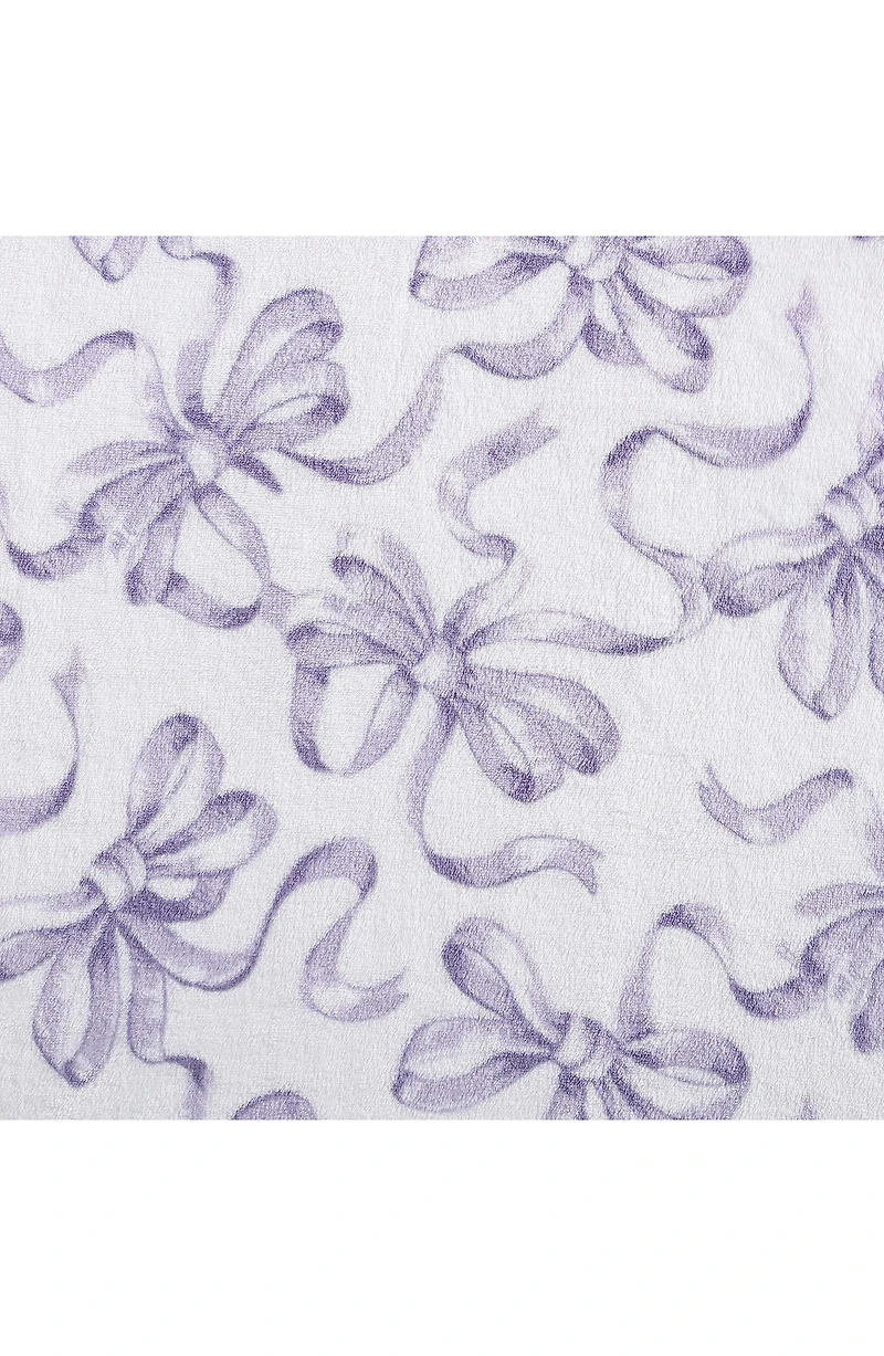 Ballet Bows Throw Blanket