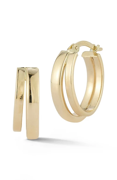 Split Hoop Earrings