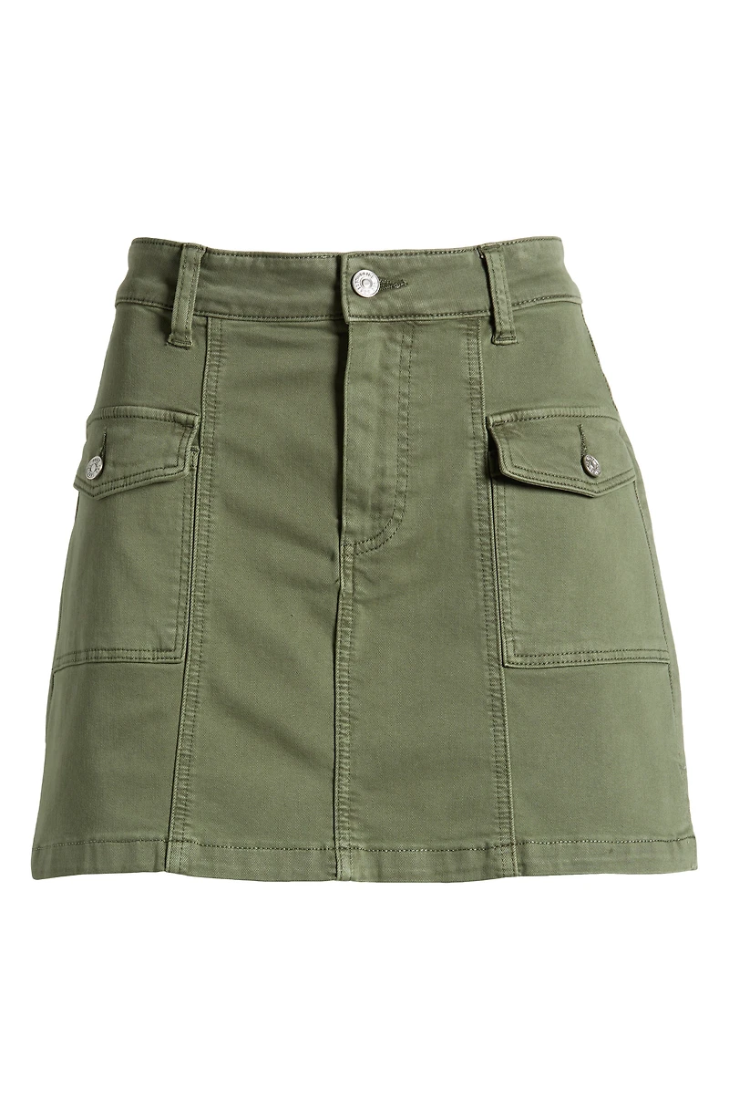 Jessie Canvas Cargo Skirt