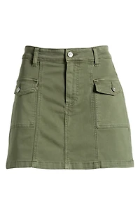 Jessie Canvas Cargo Skirt