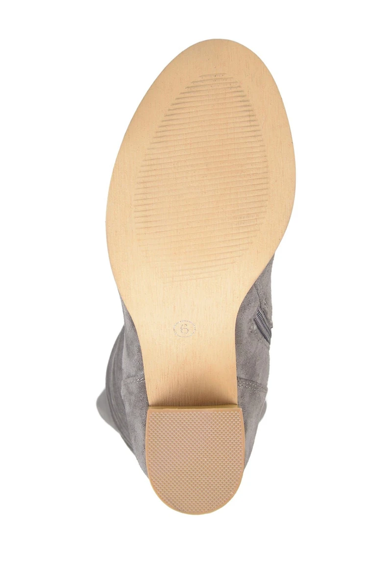 Kaison Wide Calf Ruched Tall Boot