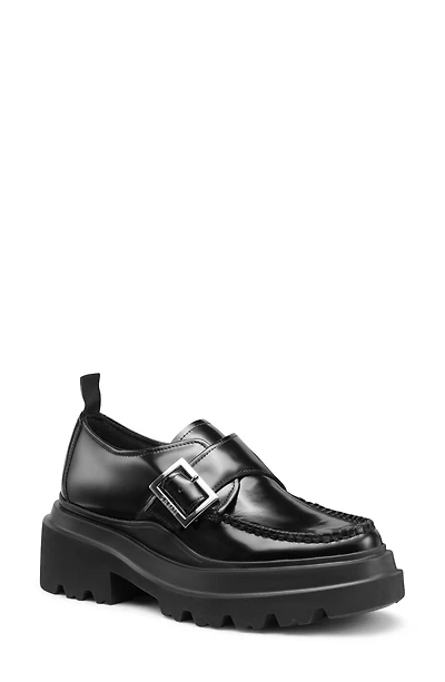 Monk Strap Platform Shoe