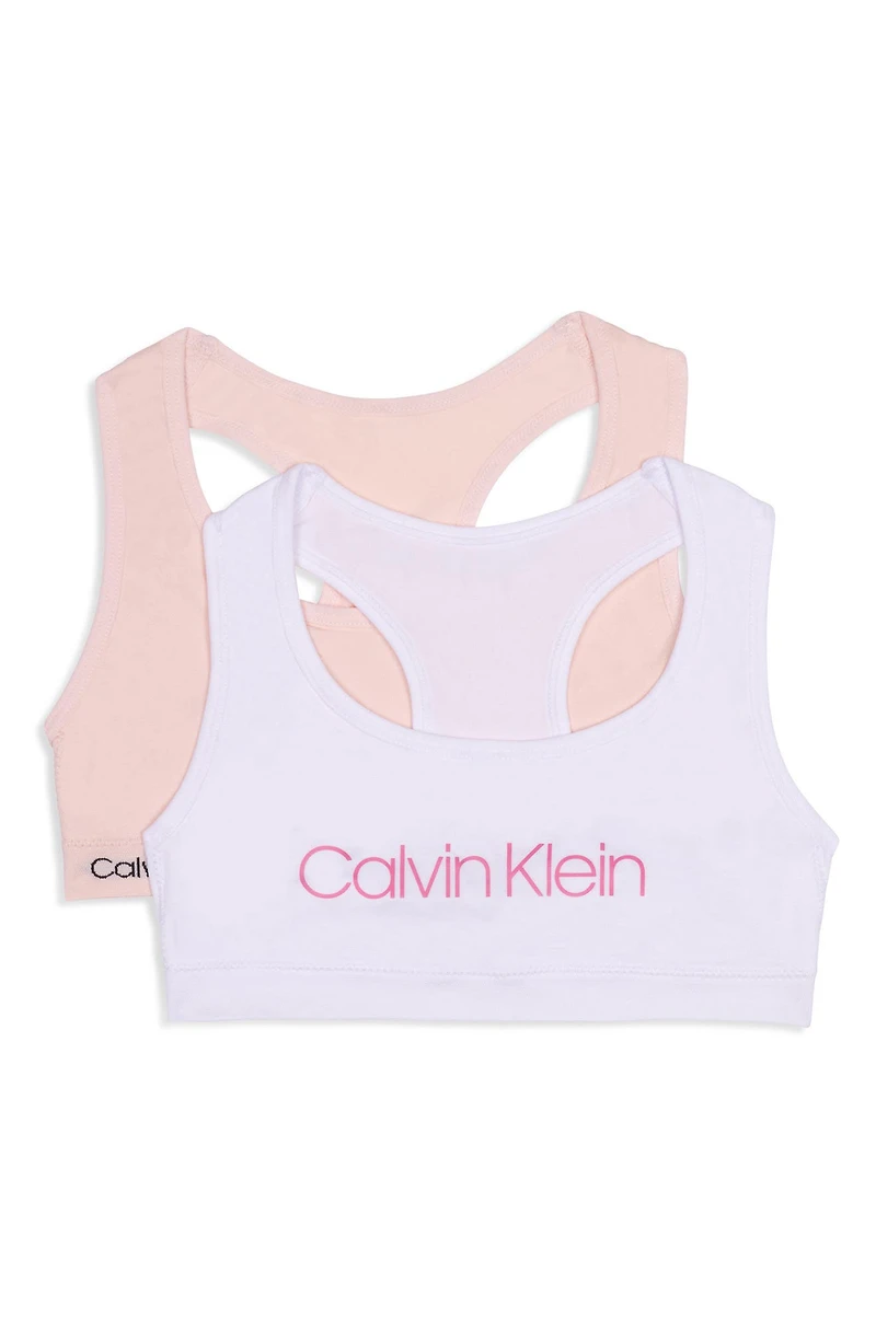 Kids' Assorted 2-Pack Racerback Sports Bra