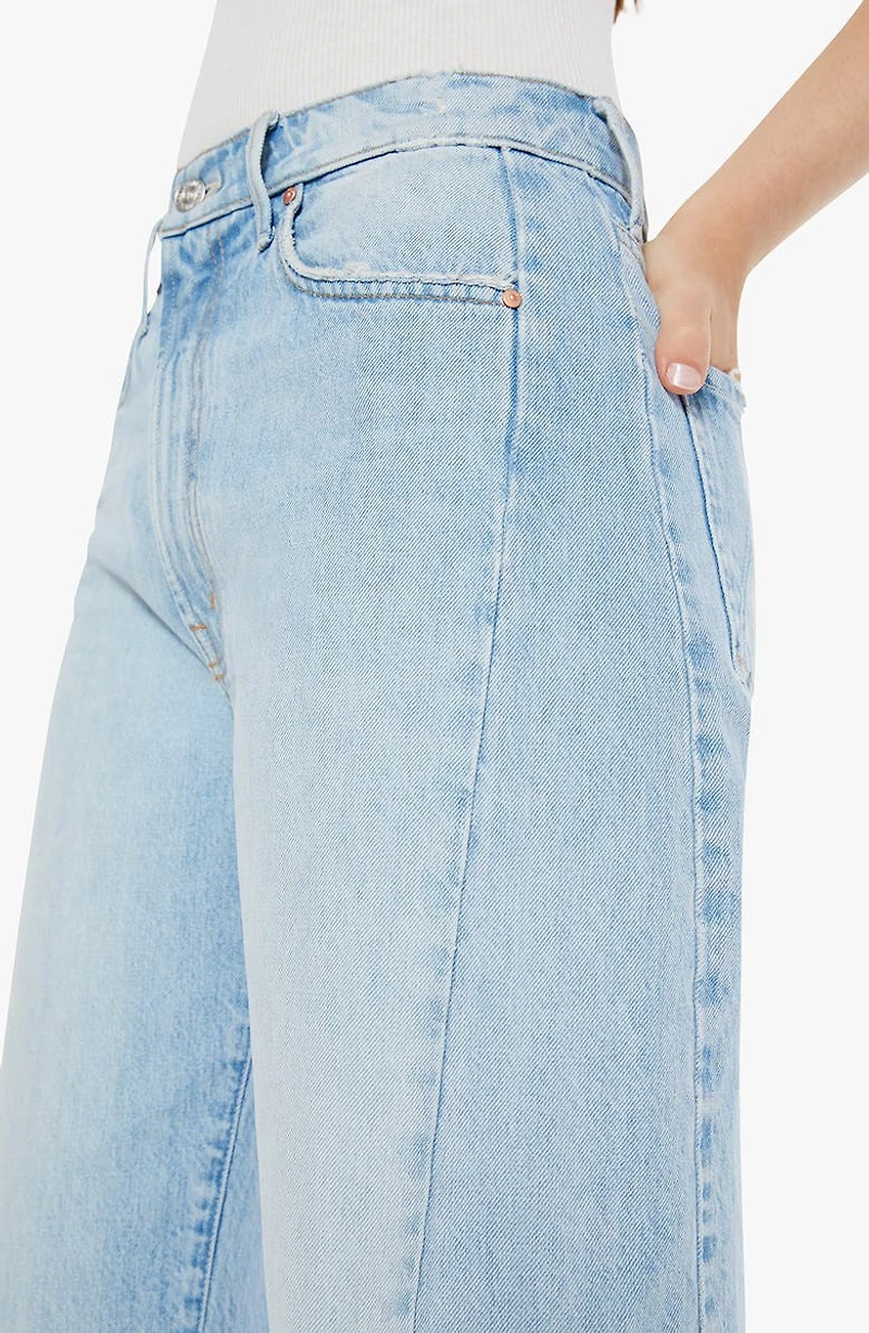 The Full Pipe Flood High Waist Barrel Leg Jeans