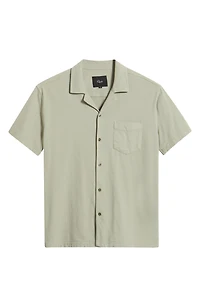 Flint Stretch Cotton Camp Shirt
