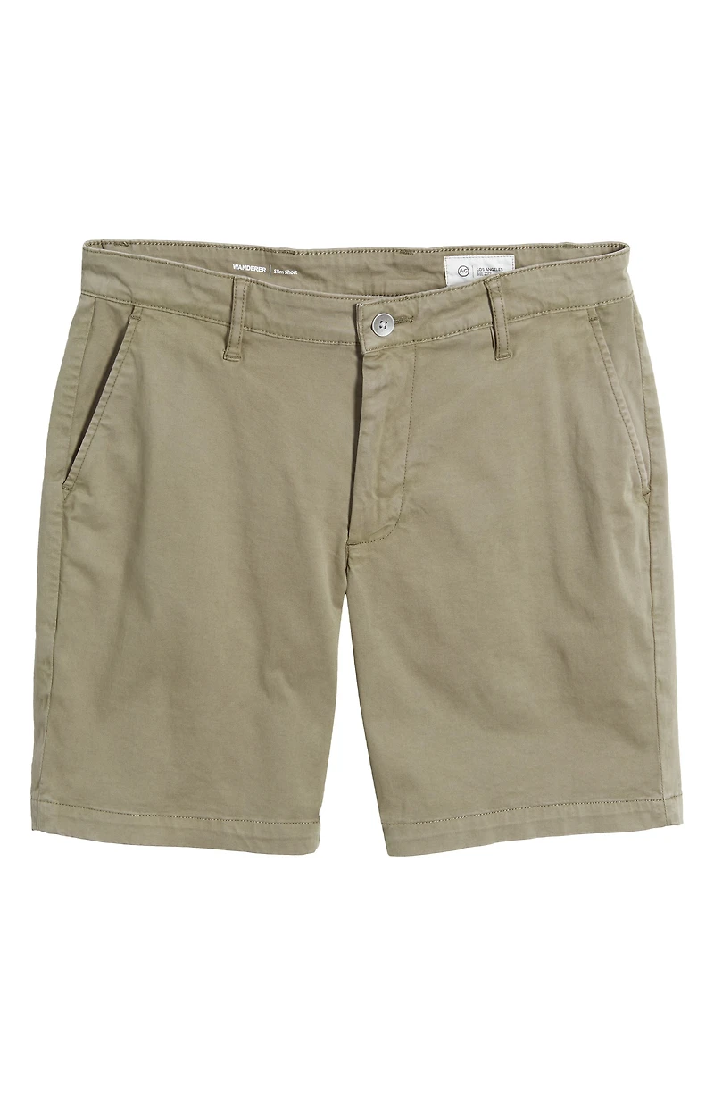 Wanderer 8.5-Inch Stretch Cotton Chino Shorts
