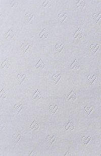 Heart Pointelle Boxer Pajamas