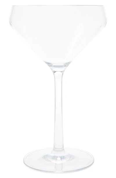 Sole Shatter Resistant 6-Piece Set Martini Glasses