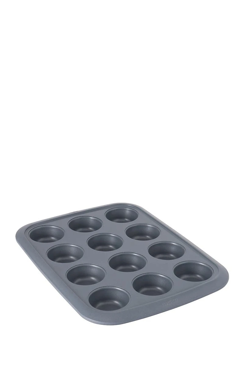 Grey Gem 12 Cup Non-Stick Cupcake Pan