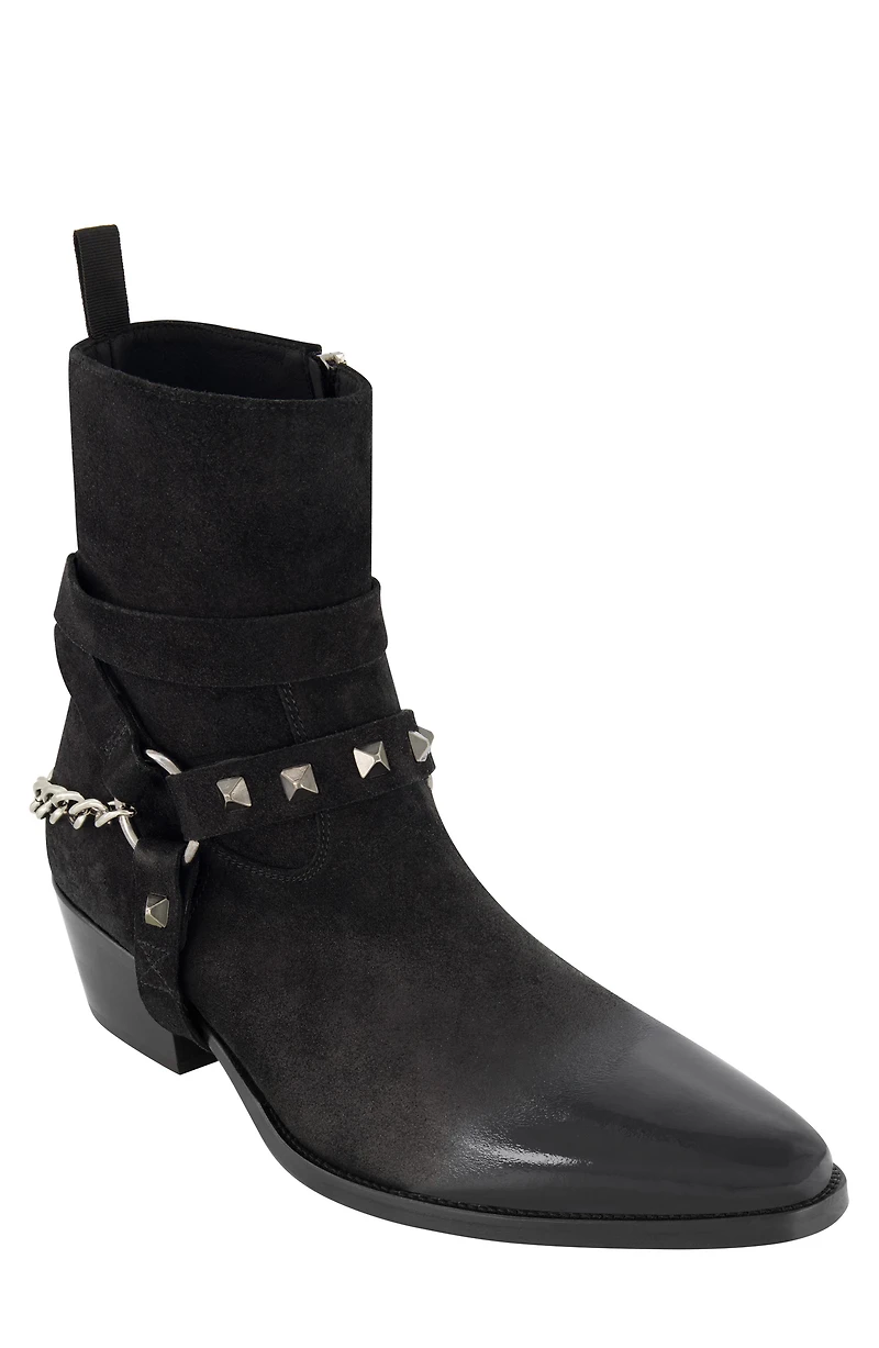 Suede Zip Boot