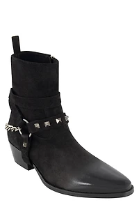 Suede Zip Boot