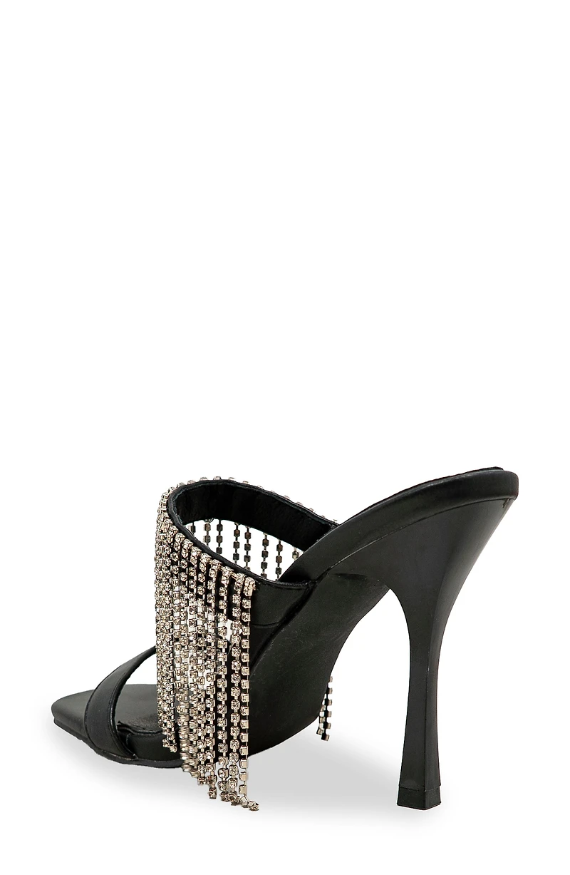 Divine Rhinestone Embellished Sandal