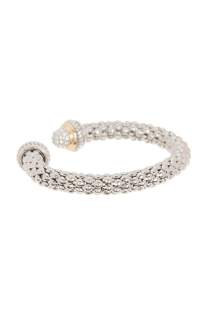 CZ Mesh Cuff Bangle